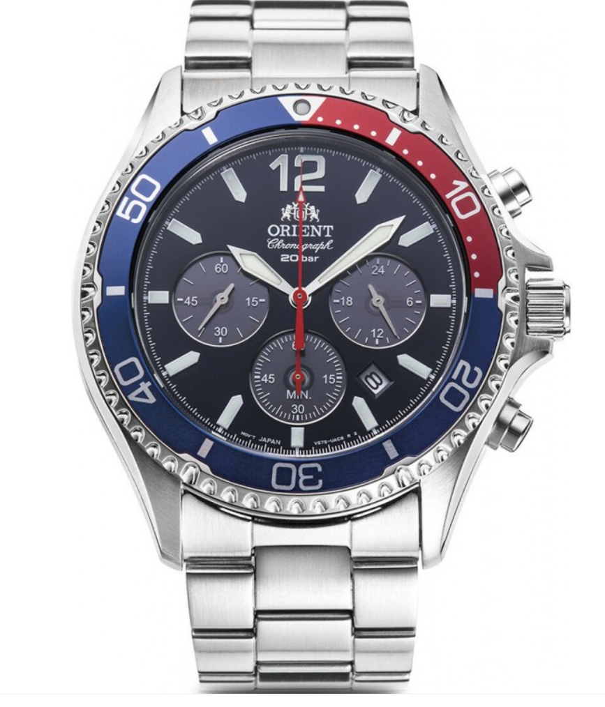 Orient Sports Diver Solar Chronograph 43 mm RA-TX0201L10B